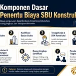 7 Komponen Dasar Penentu Biaya SBU Konstruksi