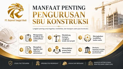 Manfaat Penting Pengurusan SBU Konstruksi